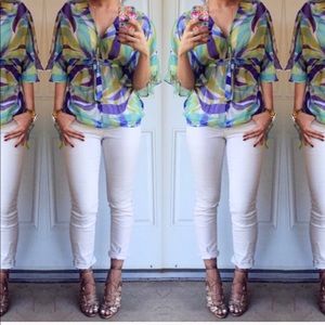 KENAR SILK BLOUSE